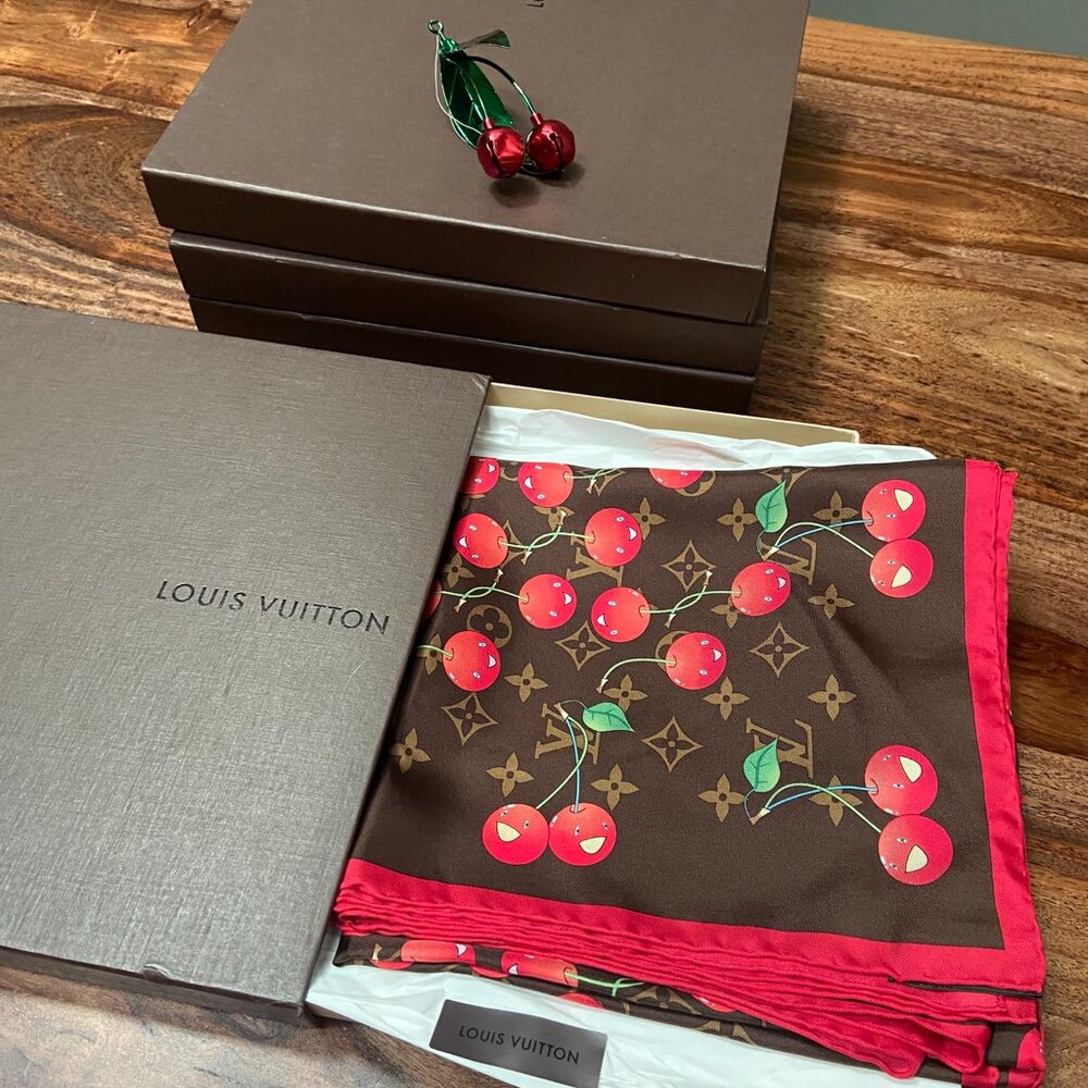 Louis Vuitton Rare Murakami Cerises Monogram Cherries